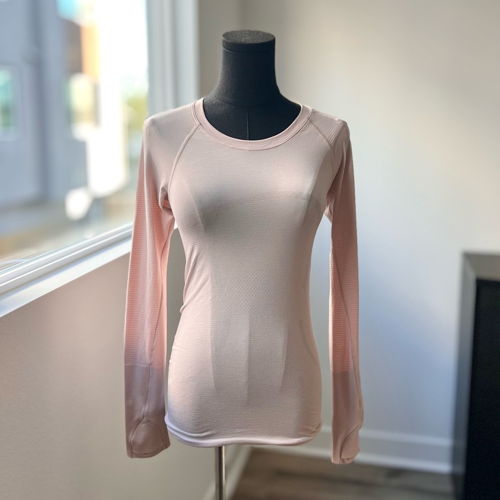 Lululemon Swiftly Long Sleeve - Light Pink